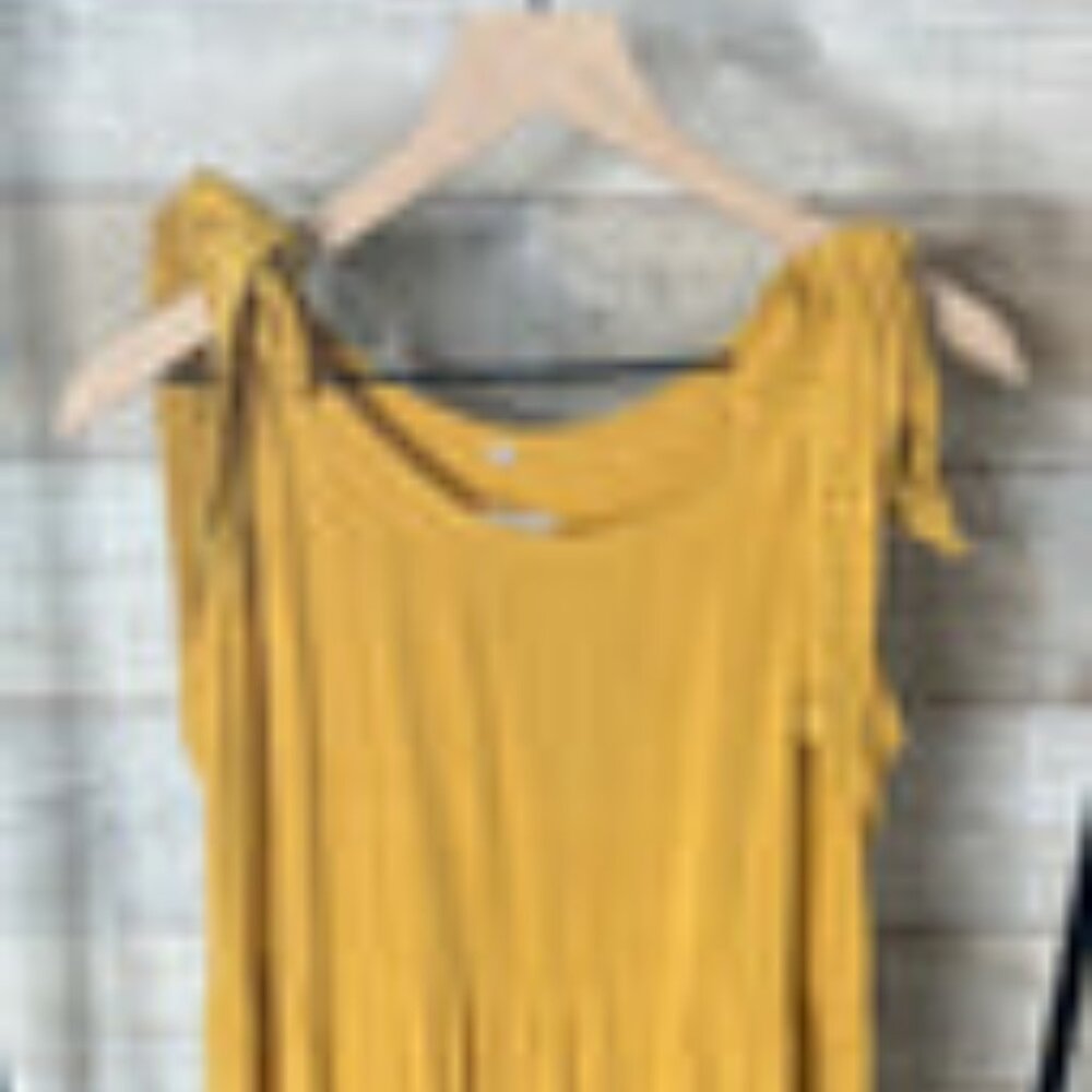 Yellow Midi Dress